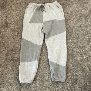 Target gray patched sweatpants